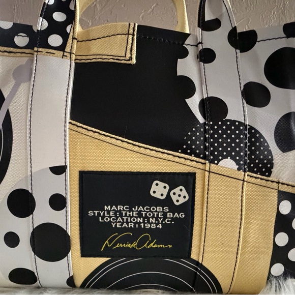 Marc Jacobs X Derrick Adams Artist Capsule Collection Tote Sold Out Gently Loved - Picture 4 of 14